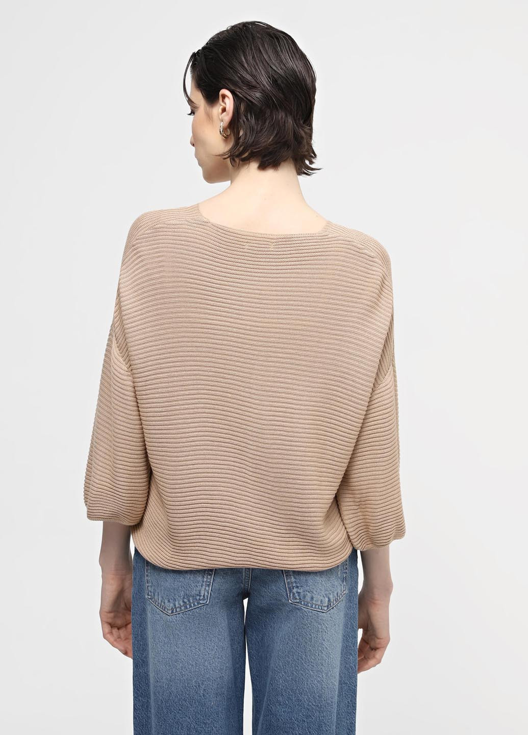 Бежевый демисезонный пуловер пуловер Sewel