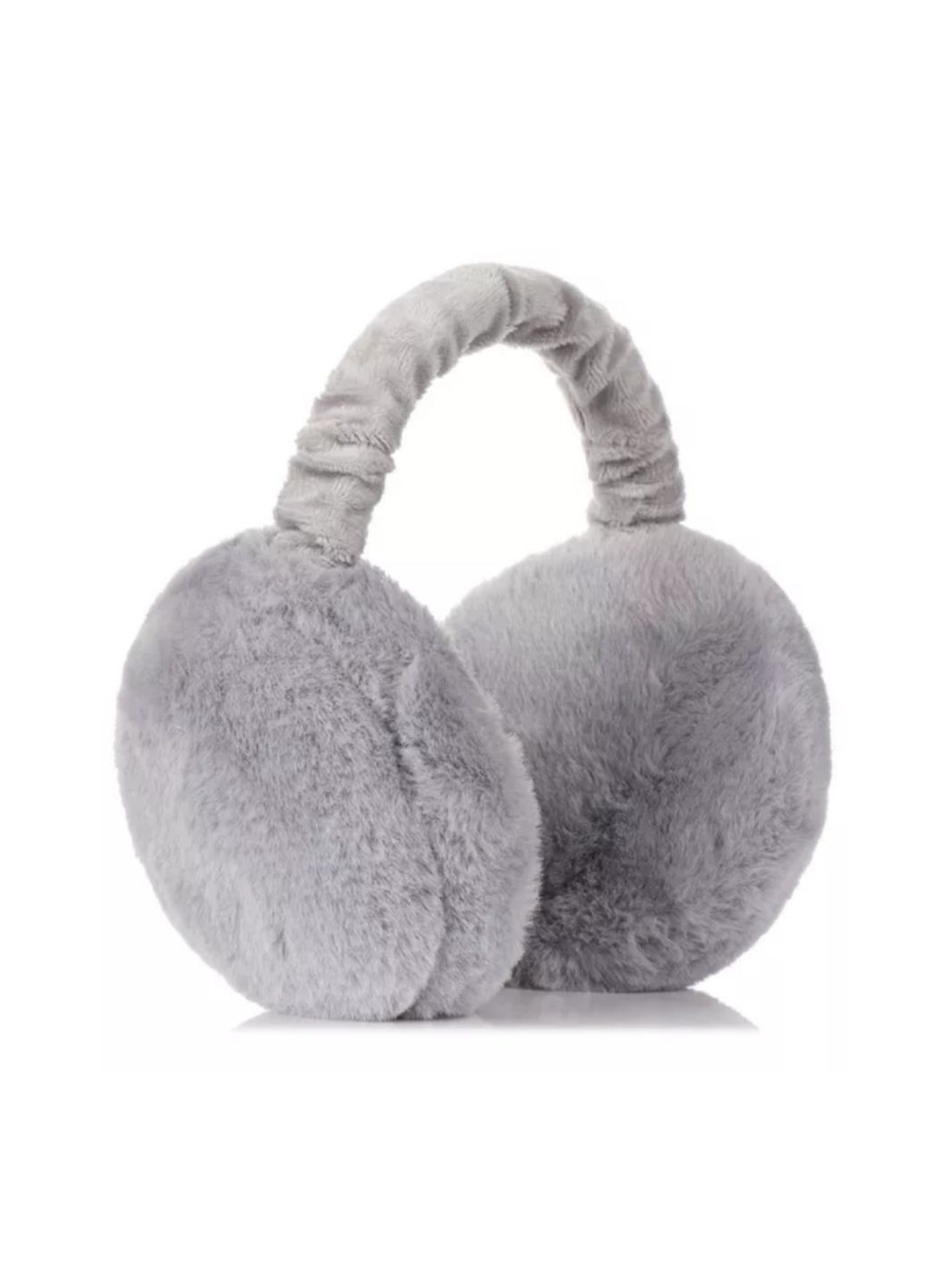 Хутряні навушники складні Сірий One Size No Brand (255921125)