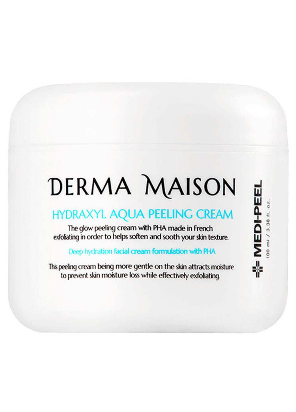 Обновляющий пилинг-крем для лица с кислотами Derma Maison Hydraxyl Aqua Peeling Cream 100 мл Medi-Peel (254373729)