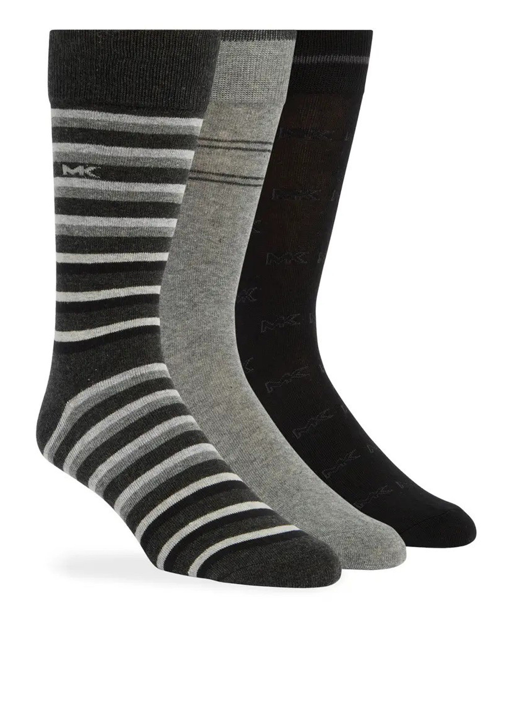 Комбіновані шкарпетки (3 пари) Michael Kors смужки (361088443)
