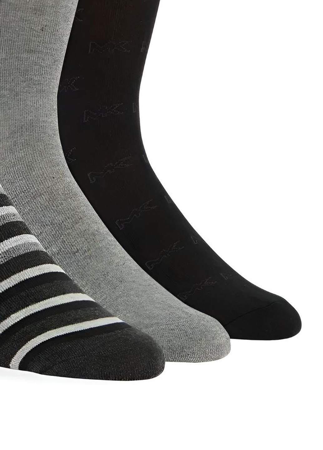 Комбіновані шкарпетки (3 пари) Michael Kors смужки (361088443)