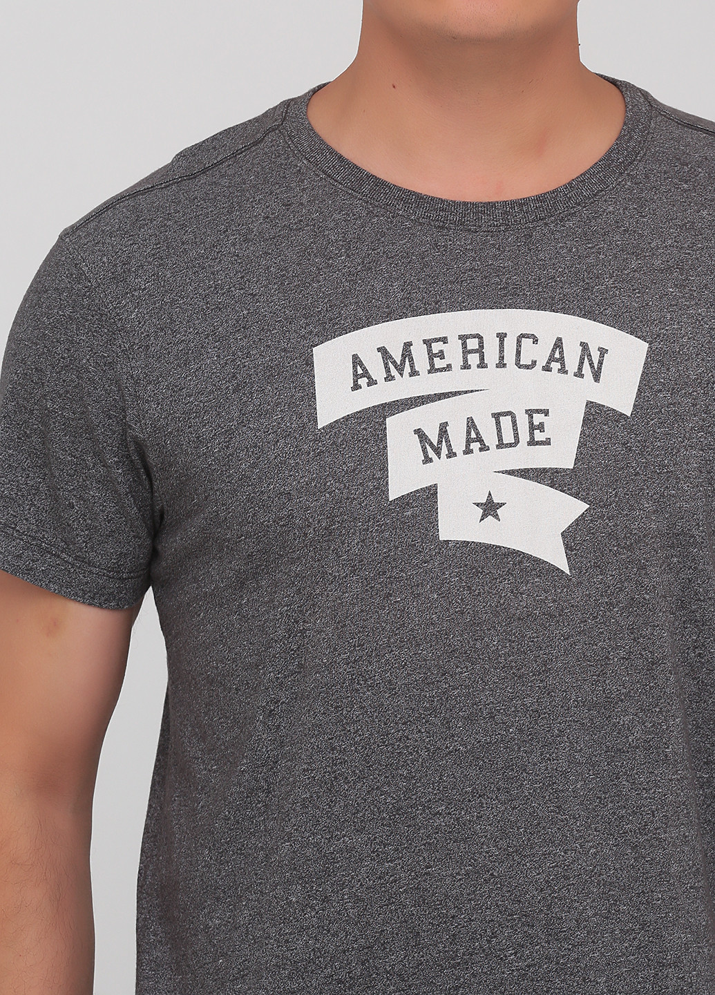 Темно-сіра футболка American Giant