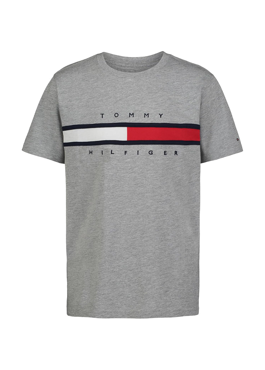 Сіра літня футболка Tommy Hilfiger