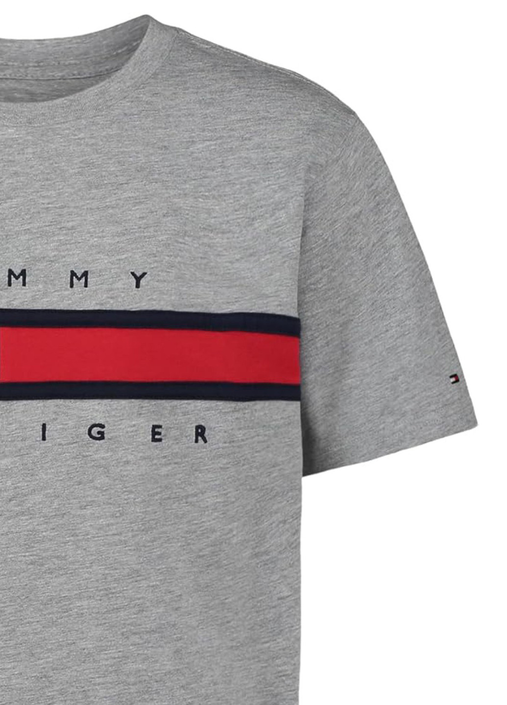 Сіра літня футболка Tommy Hilfiger