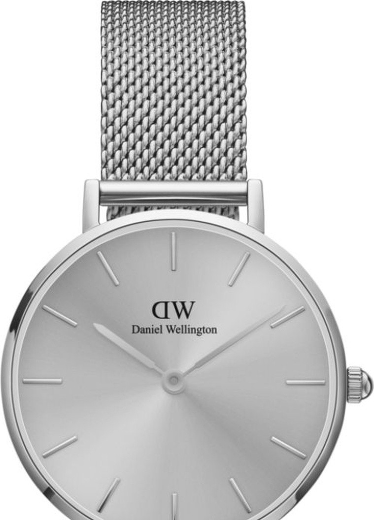 Часы DW00100464 Petite Unitone 28 S Silver кварцевые fashion Daniel Wellington (253015445)