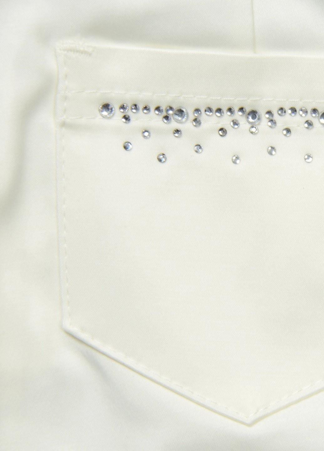 Белые кэжуал демисезонные со средней талией брюки Ceremony by Wojcik