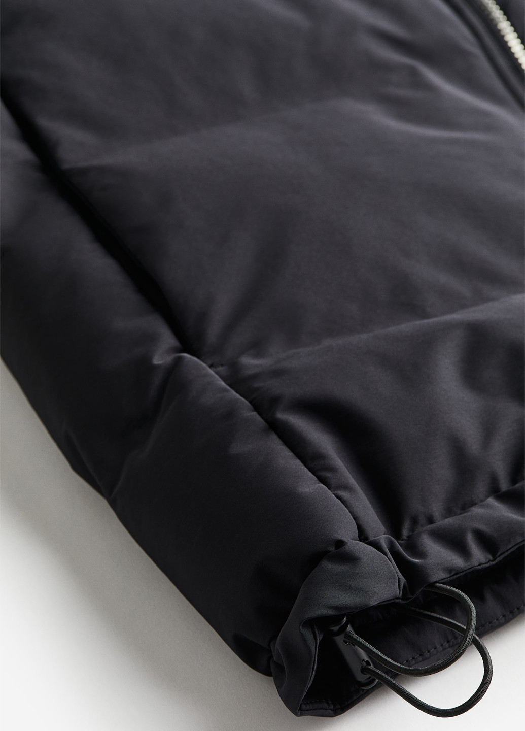 Чорна демісезонна куртка H&M