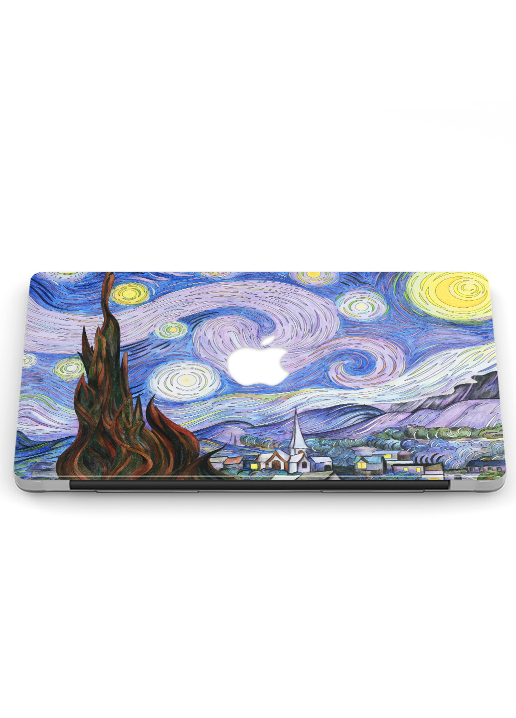 Чохол пластиковий для Apple MacBook Air 13 A1466/A1369 Vincent Van Gogh Starry Night (6351-2326) MobiPrint (218987560)