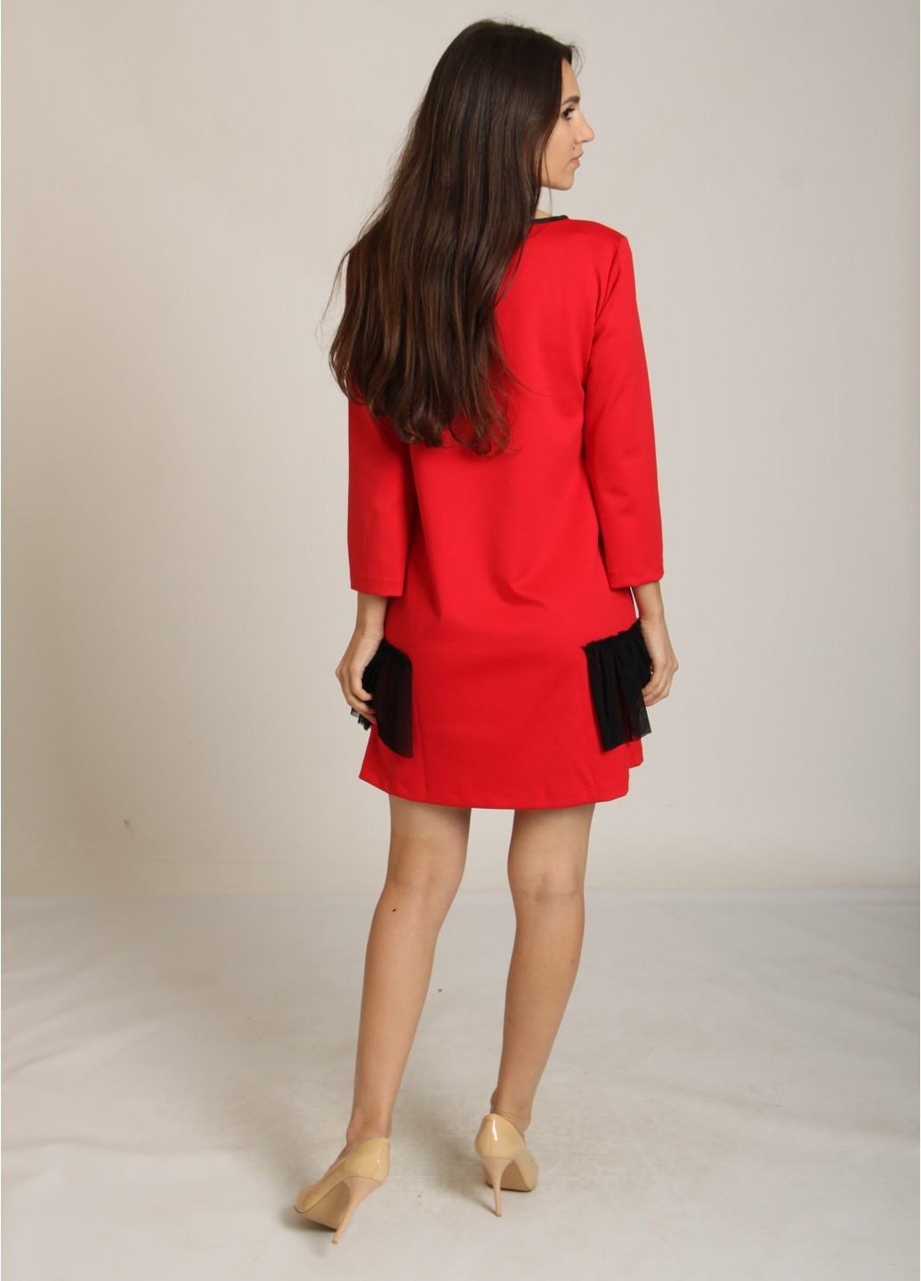 Красное деловое платье Mtp