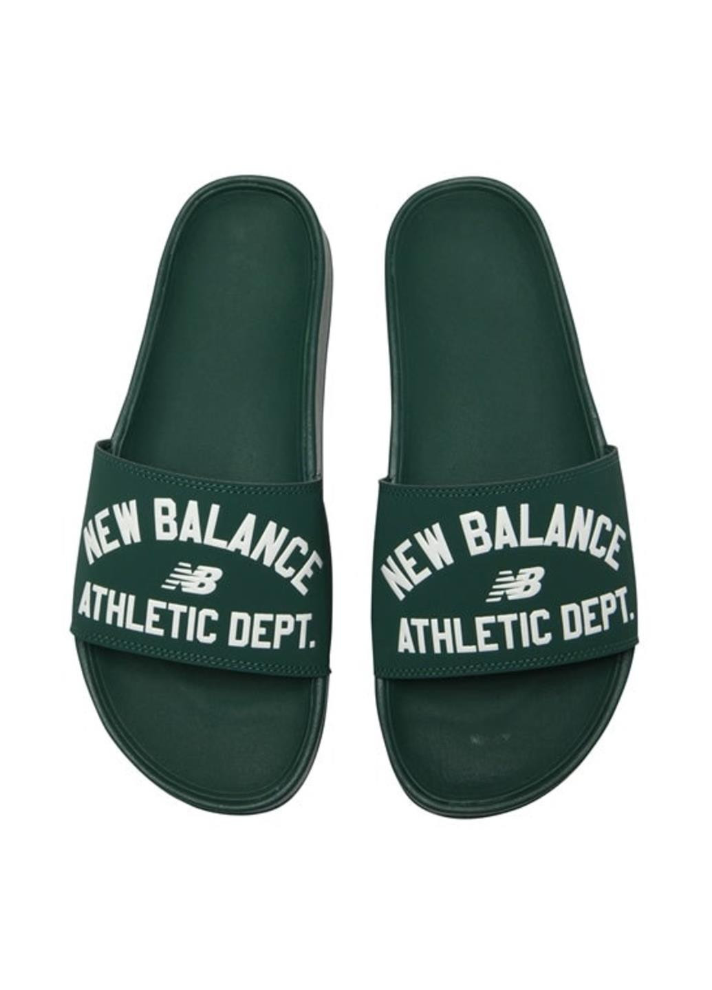 Зеленые кэжуал, спортивные шлепанцы smf200s3 New Balance