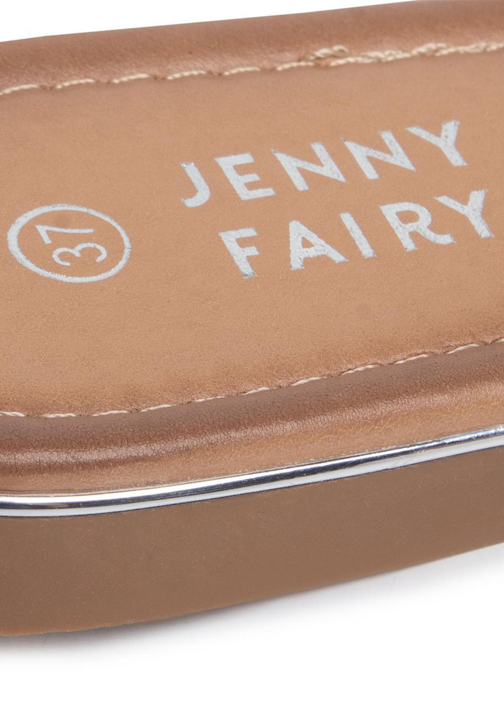 Светло-бежевые тапки jenny fairy Jenny Fairy с бантом