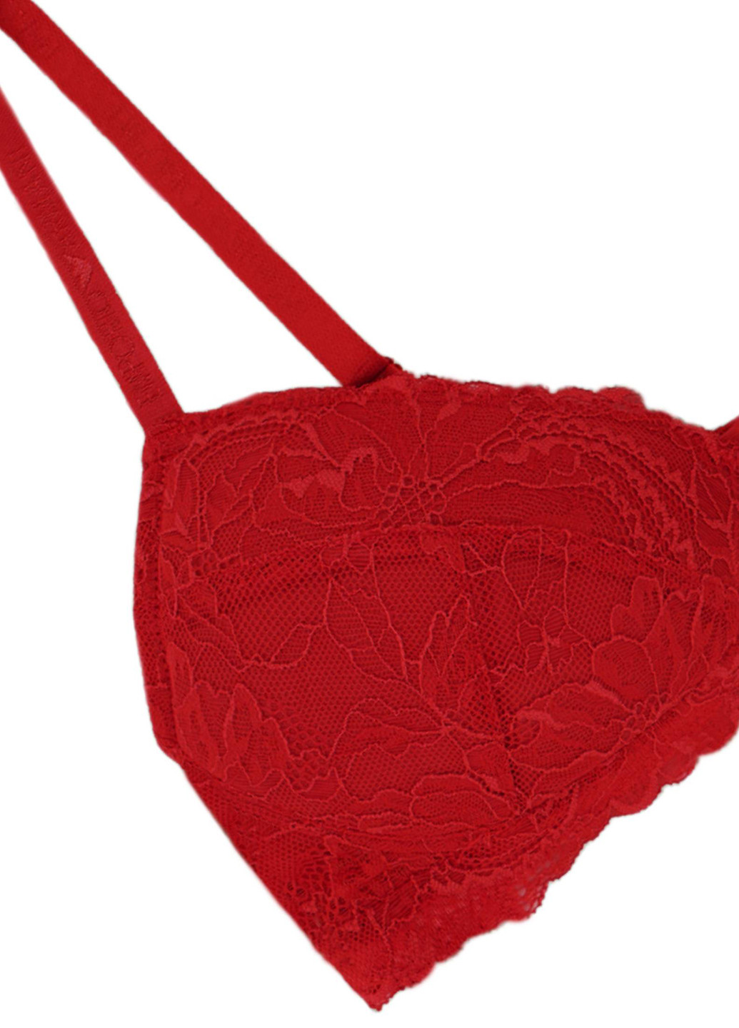 Красный демисезонный комплект (бюстгальтер, трусики) Emporio Armani