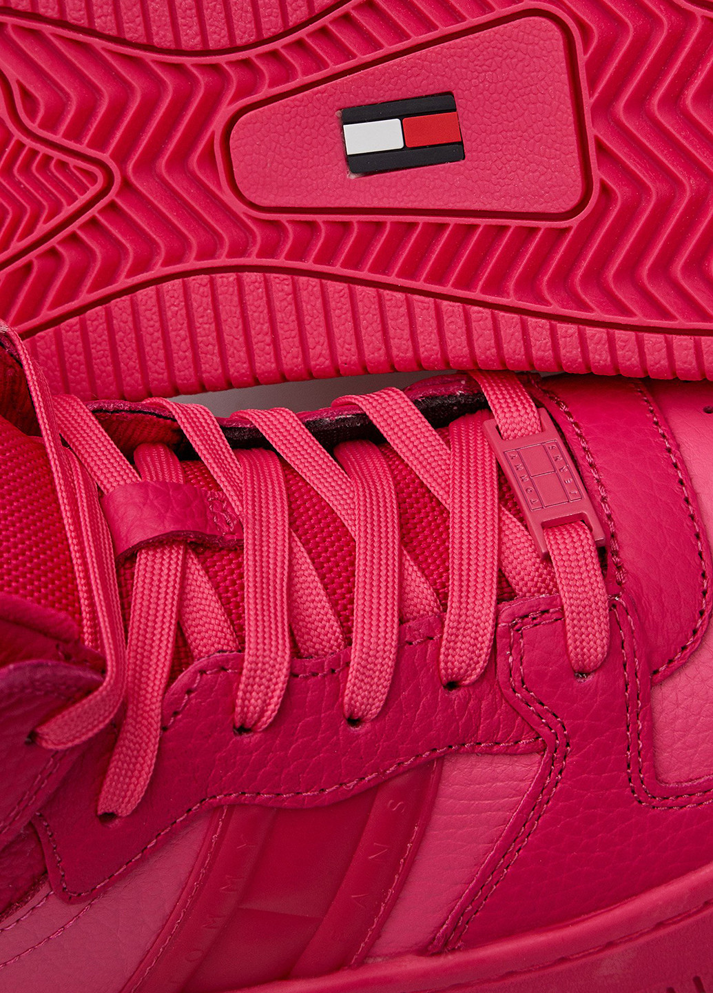 Кросівки Tommy Jeans малинові зими (302870077)