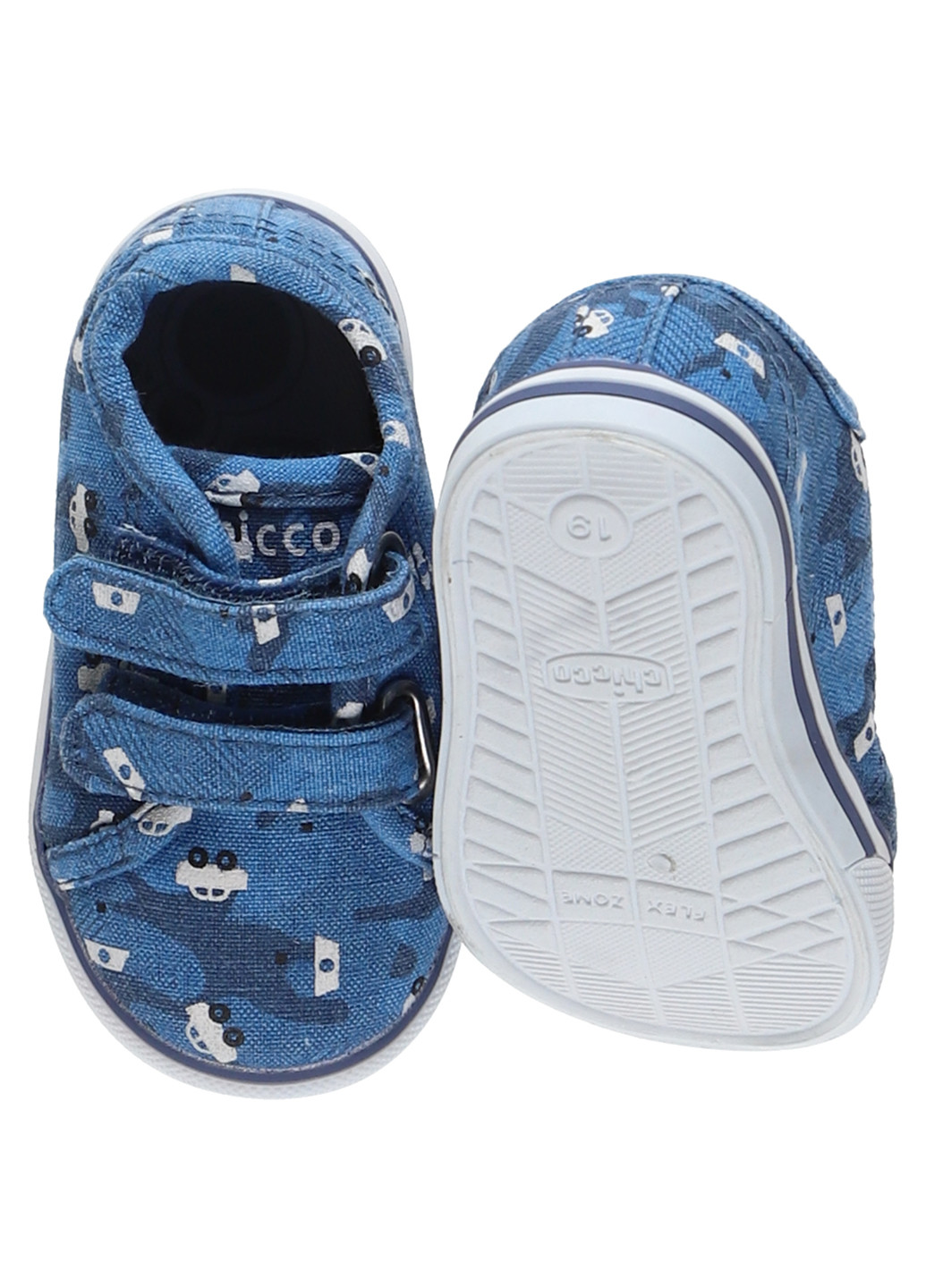 Темно-бирюзовые кеды Chicco