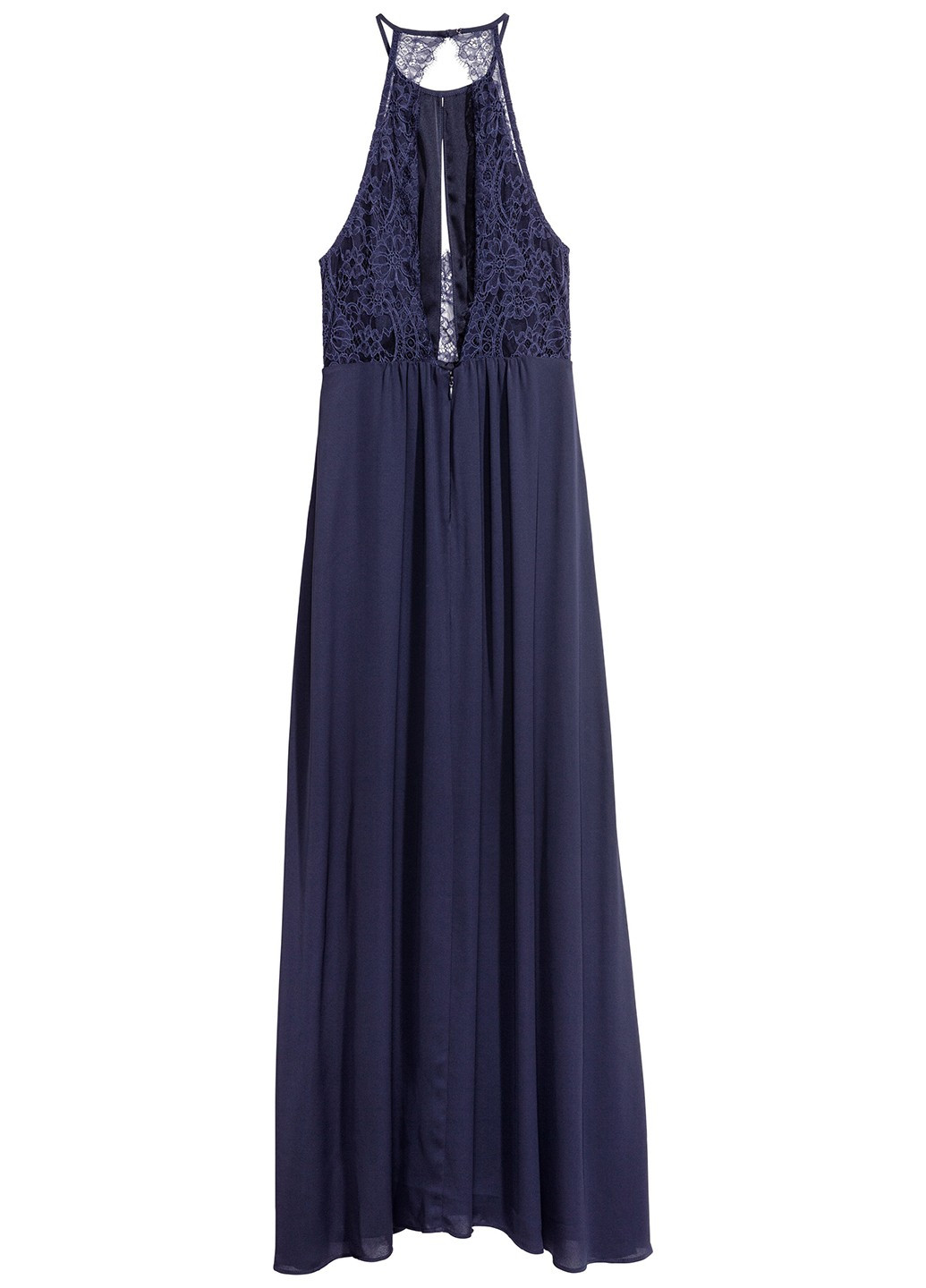 Синя вечірня плаття, сукня H&M однотонна