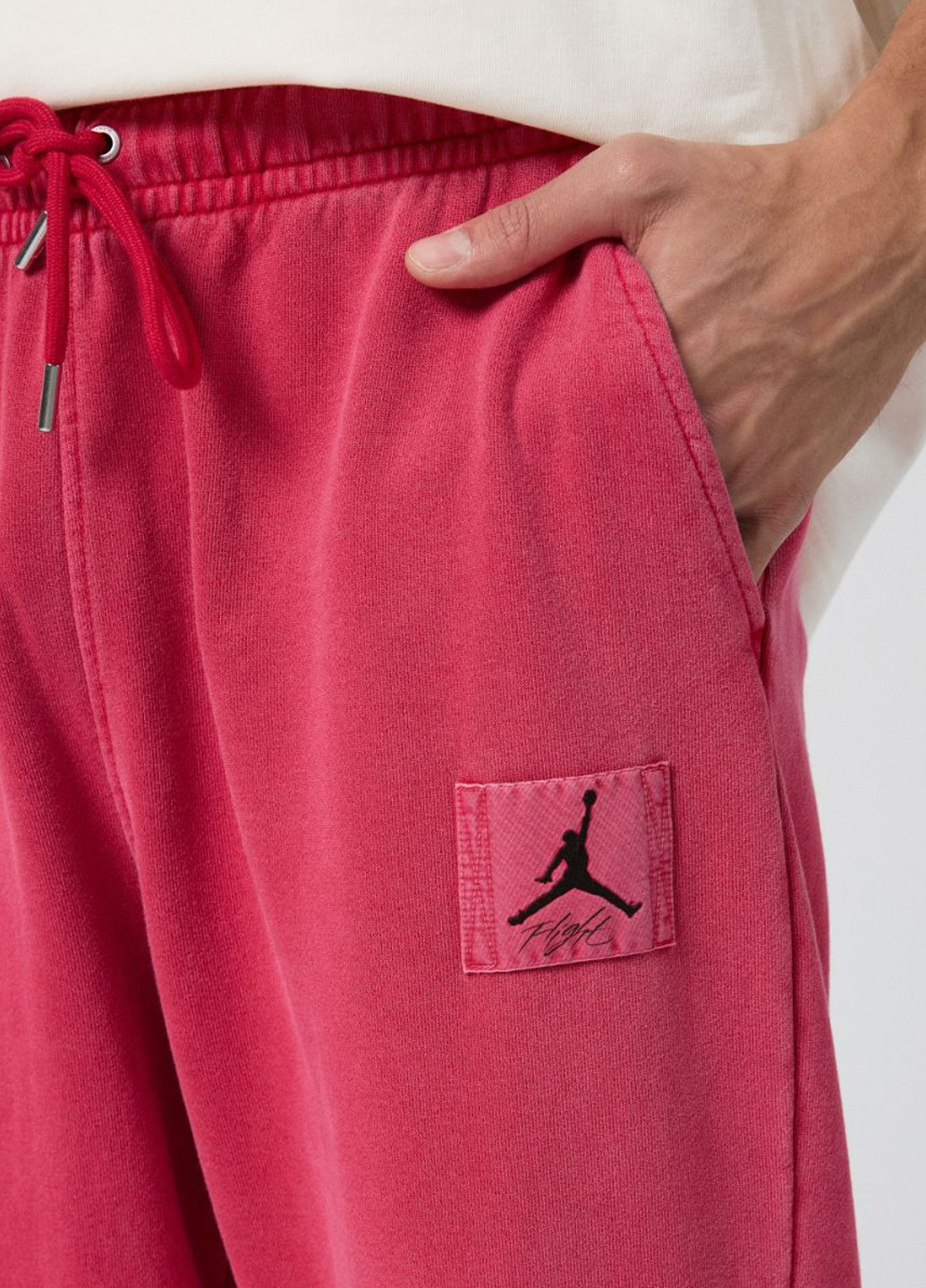 Розовые спортивные демисезонные джоггеры брюки Jordan