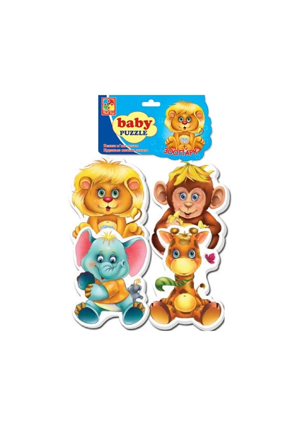 Пазли Зоопарк Vladi toys VT1106-10 (255335356)