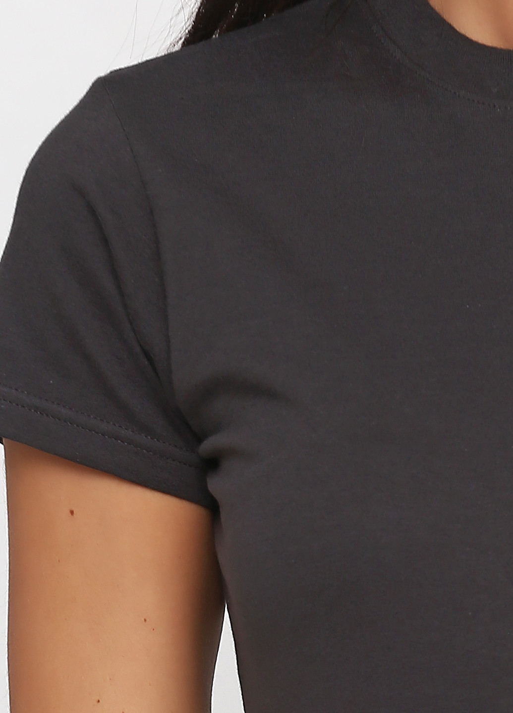Темно-серая летняя футболка Anvil