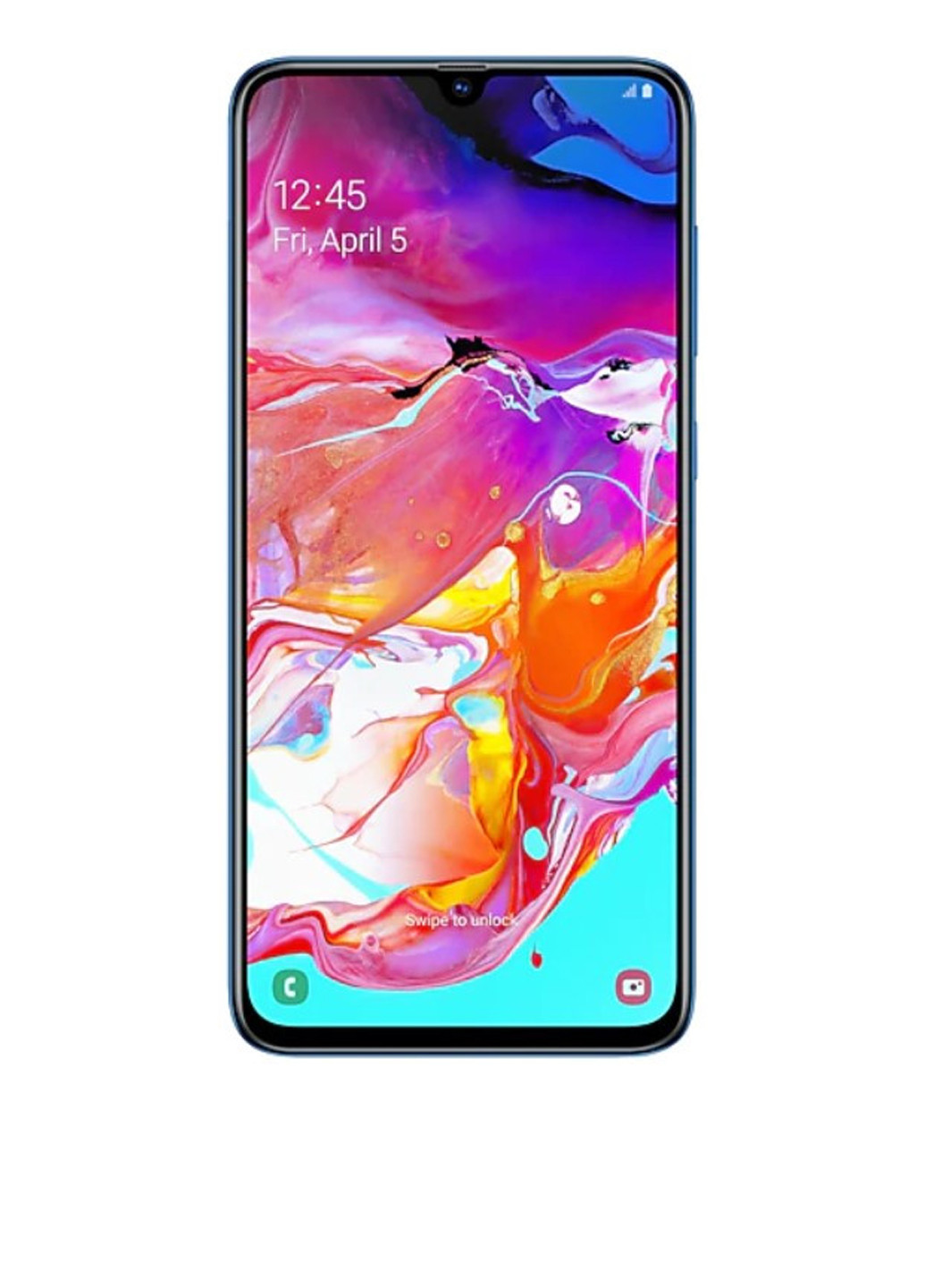 Смартфон Samsung galaxy a70 6/128gb blue (sm-a705fzbusek) (130349488)