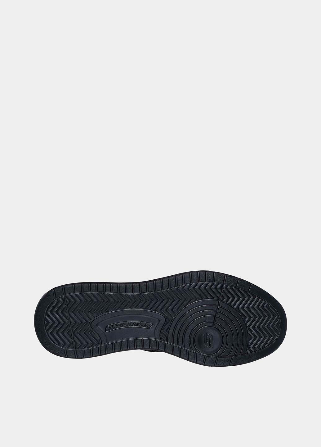 Черные кеди Skechers