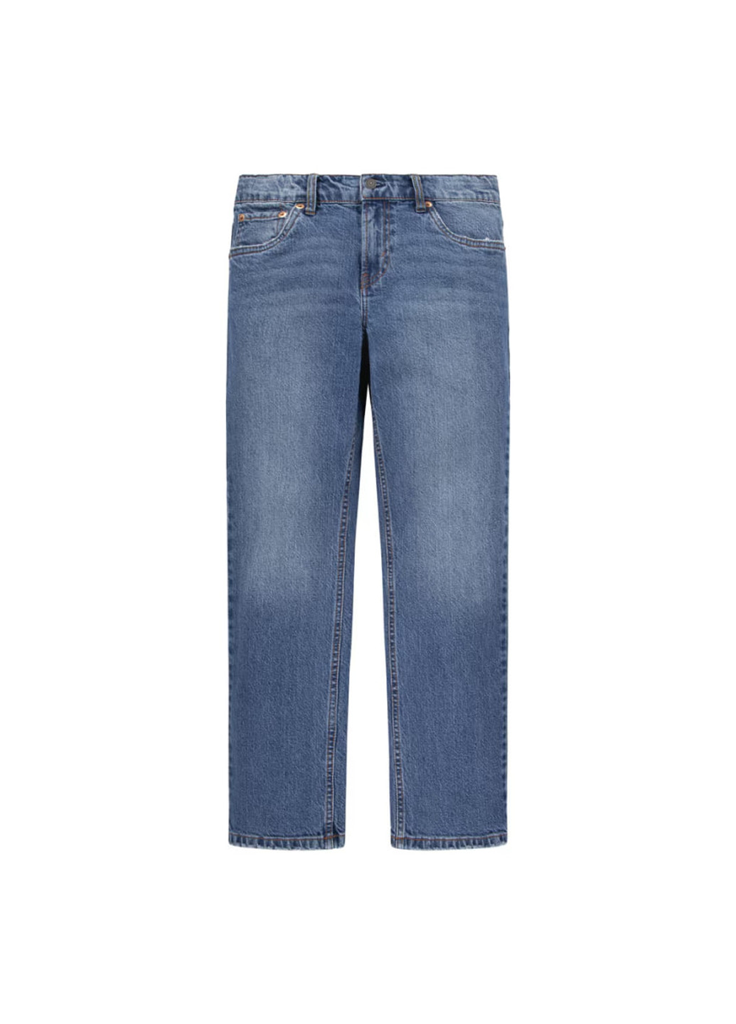 Синие демисезонные прямые джинсы Levi's