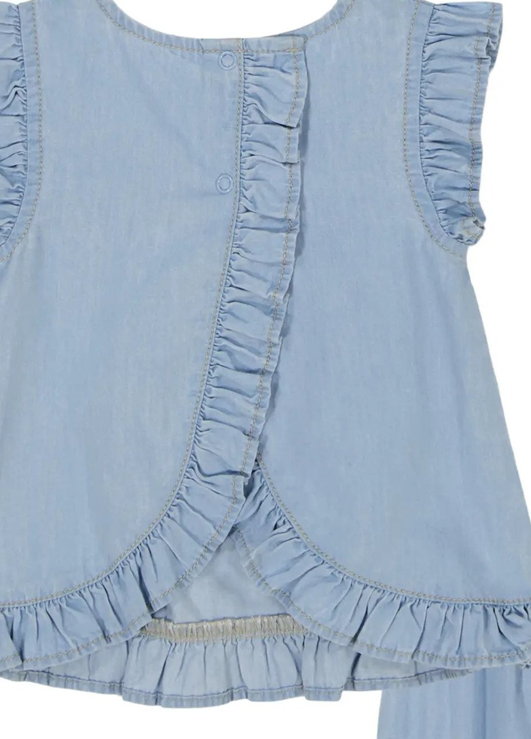 Блакитний літній комплект (туніка, шорти) Calvin Klein