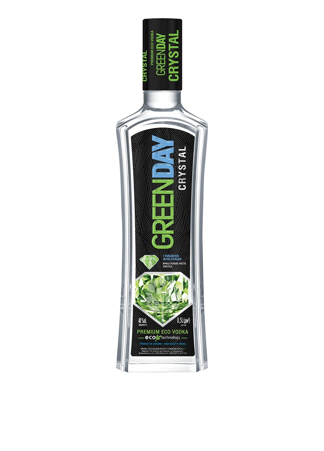Водка Crystal, 0,5 л Green Day (183658486)
