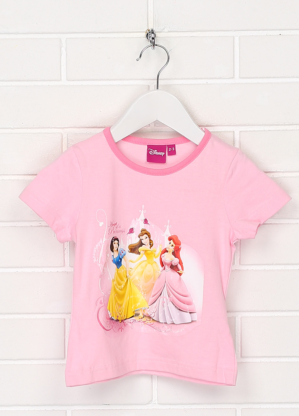 Рожева літня футболка Disney
