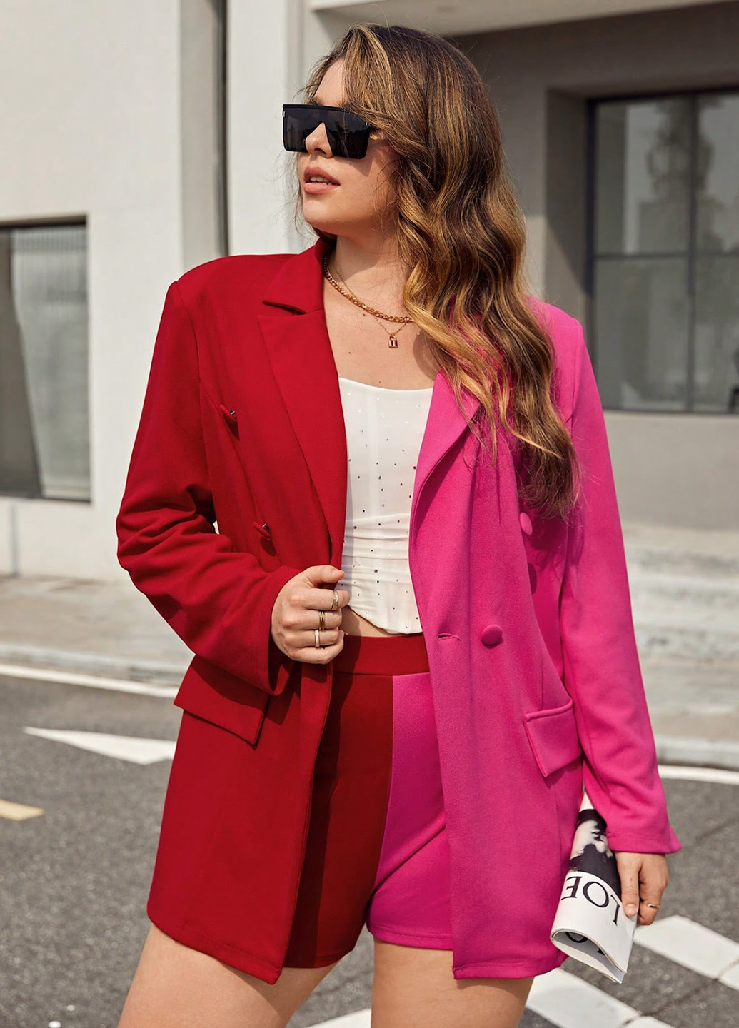 Костюм (жакет, брюки) SHEIN (330817329)