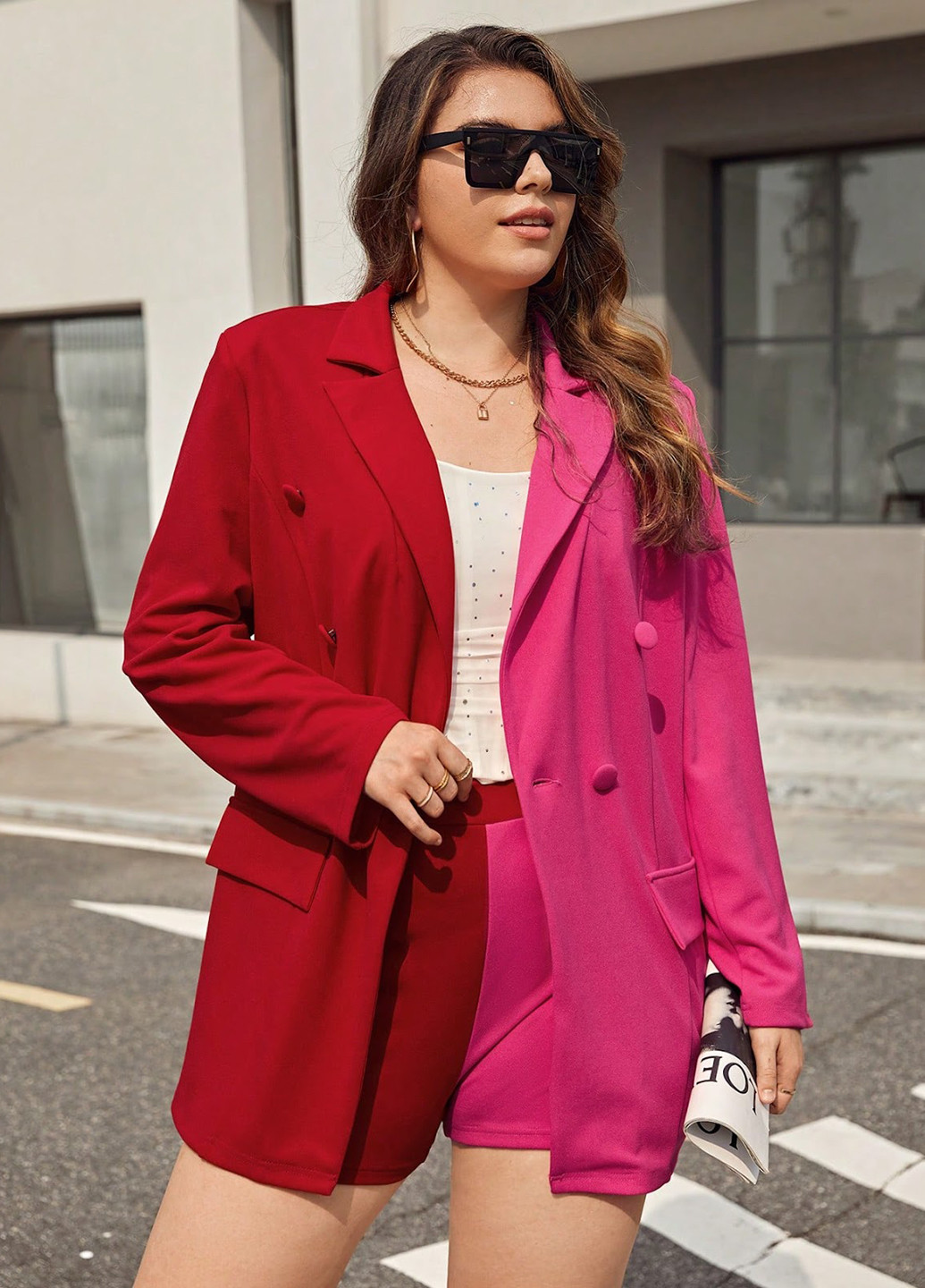 Костюм (жакет, брюки) SHEIN (330817329)