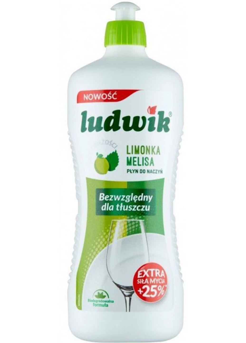 Засіб для миття посуду Лайм та Мелісса, 900 мл Ludwik (254211747)
