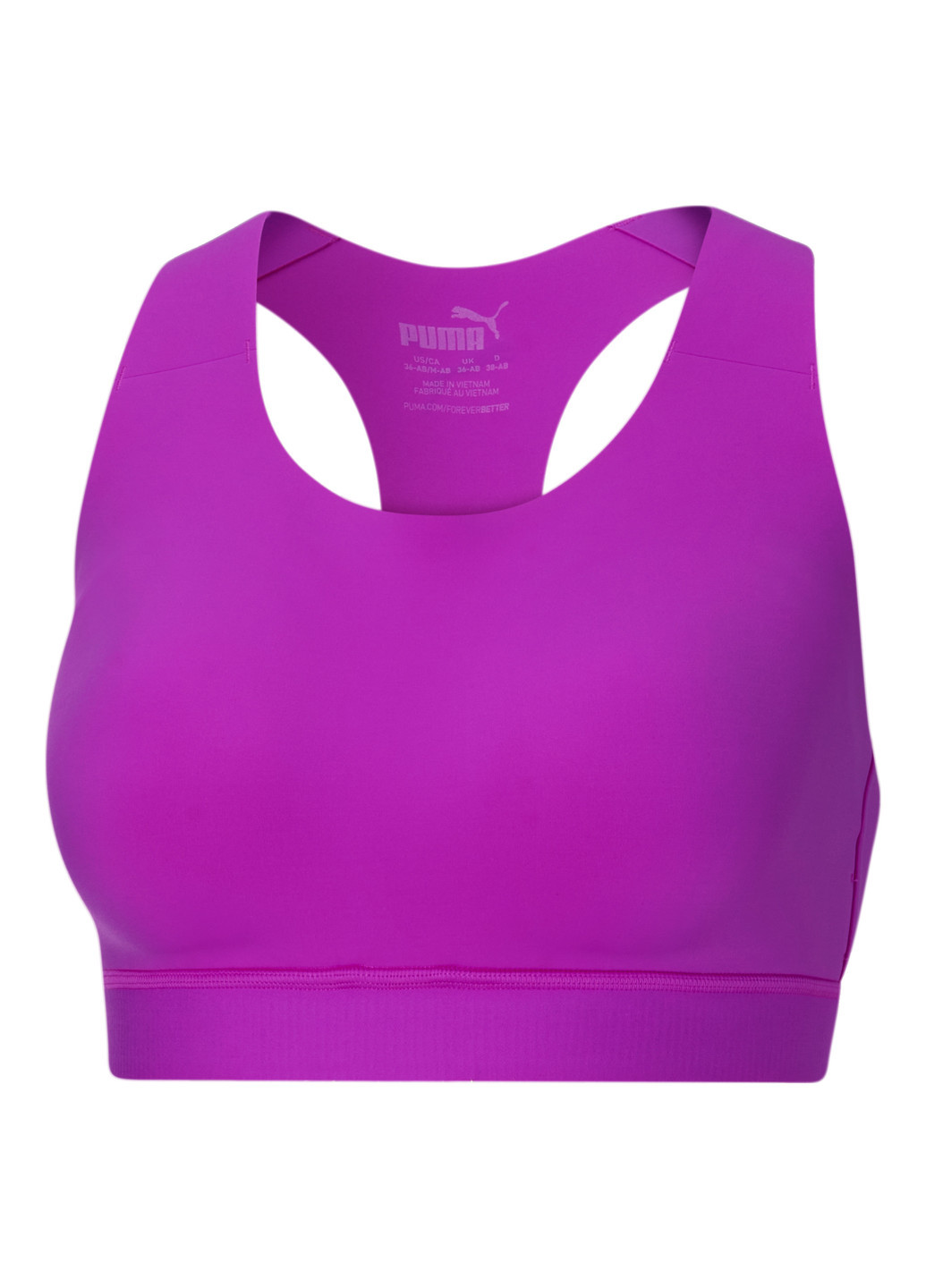 Розовый бра high-impact elite women's training bra Puma полиэстер, нейлон, эластан