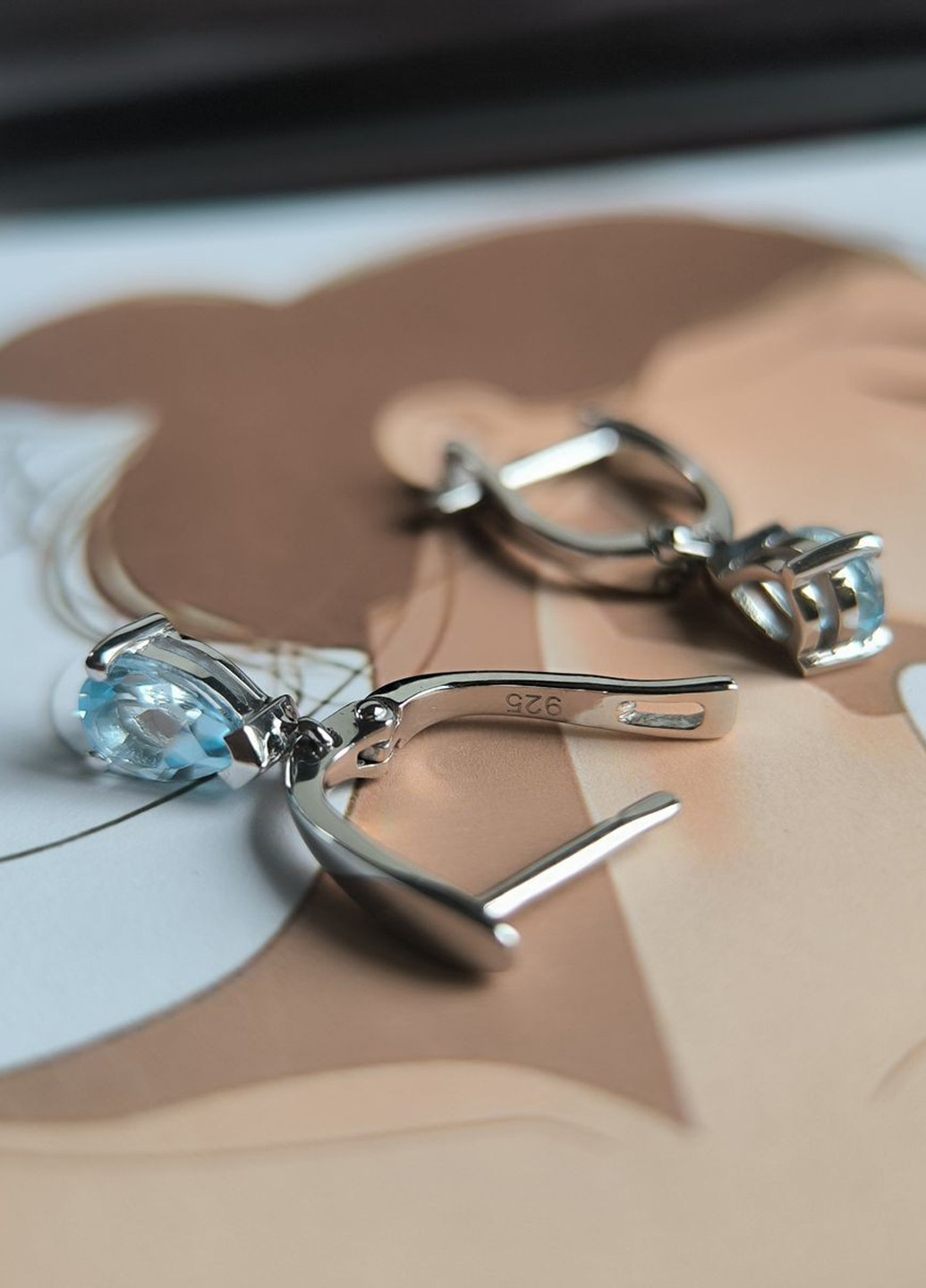 Сережки Silver Flame (369649374)