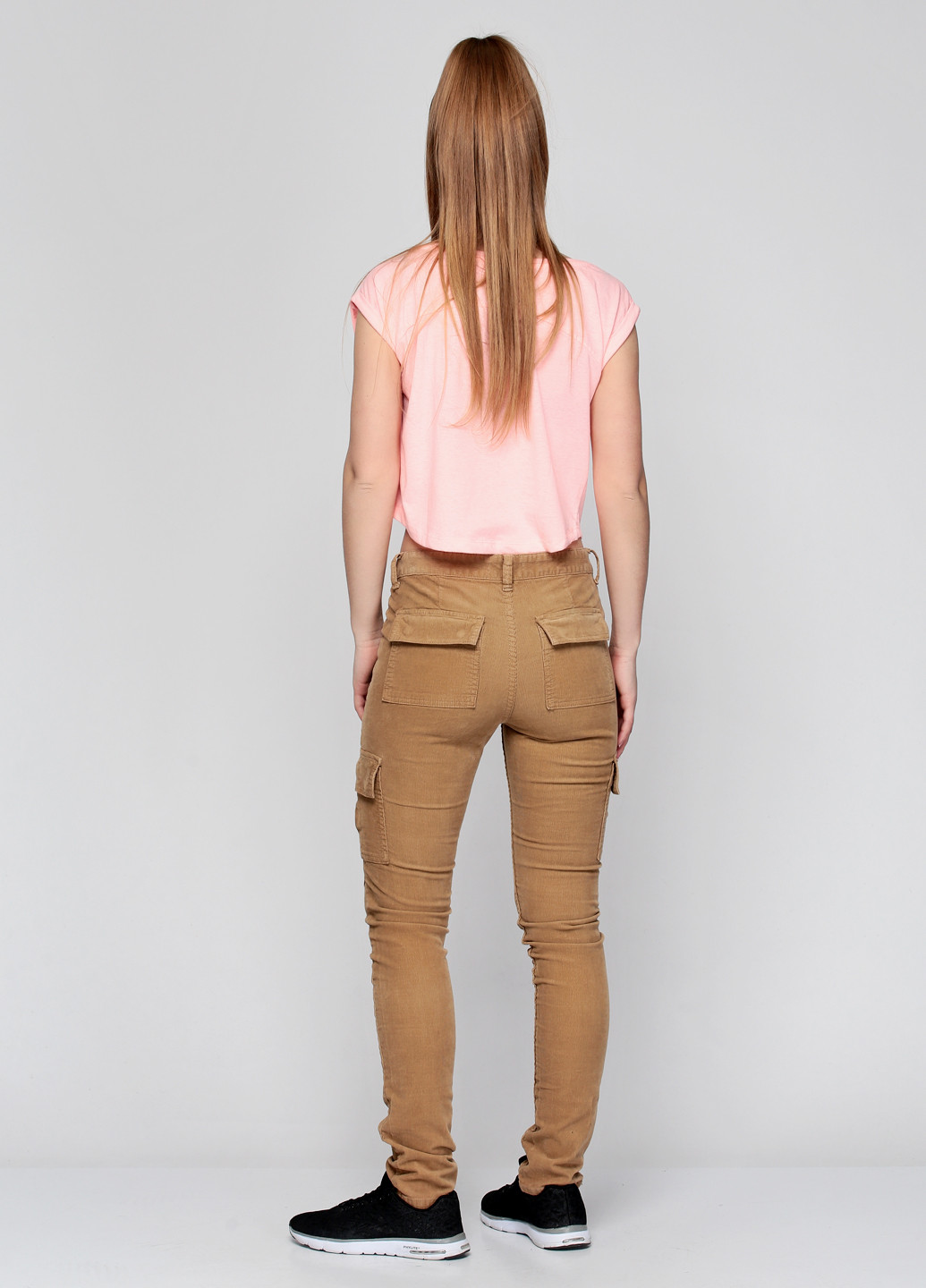 Светло-коричневые кэжуал демисезонные брюки Element