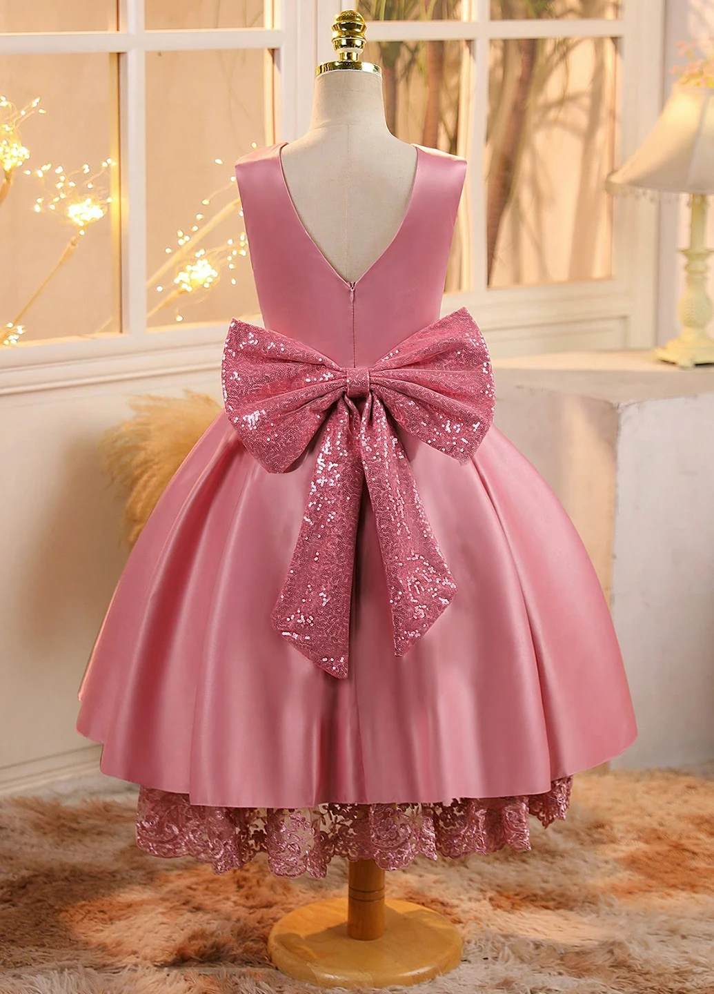 Рожева сукня SHEIN (323639186)