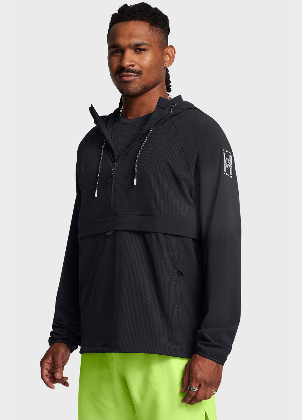 Черная демисезонная ветровка Under Armour