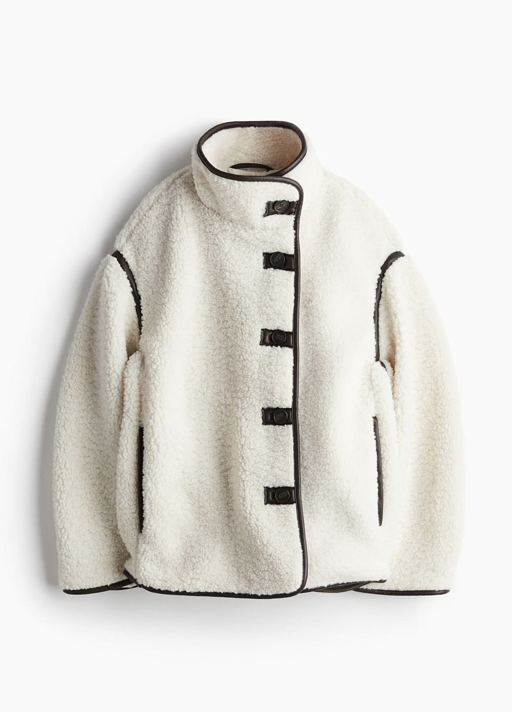 Кремова демісезонна куртка H&M