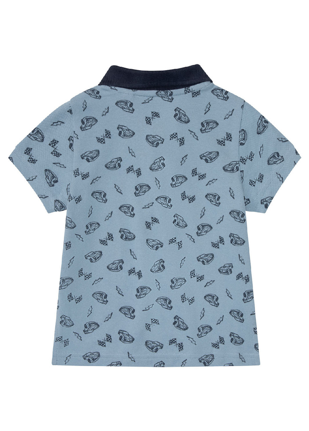 Цветная детская футболка-поло (2 шт.) для мальчика Lupilu с рисунком