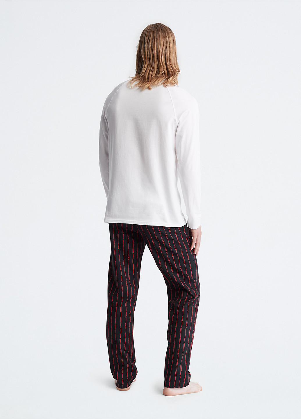 Пижама (лонгслив, брюки) Calvin Klein (257470391)