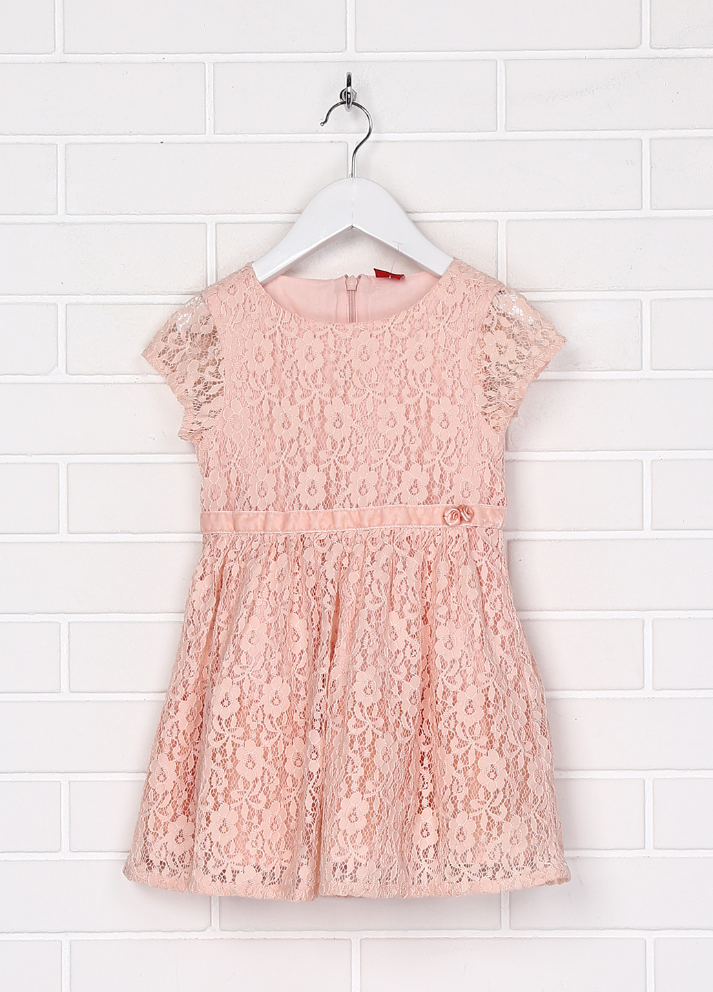 Персикова святковий плаття, сукня бебі долл S.Oliver однотонна