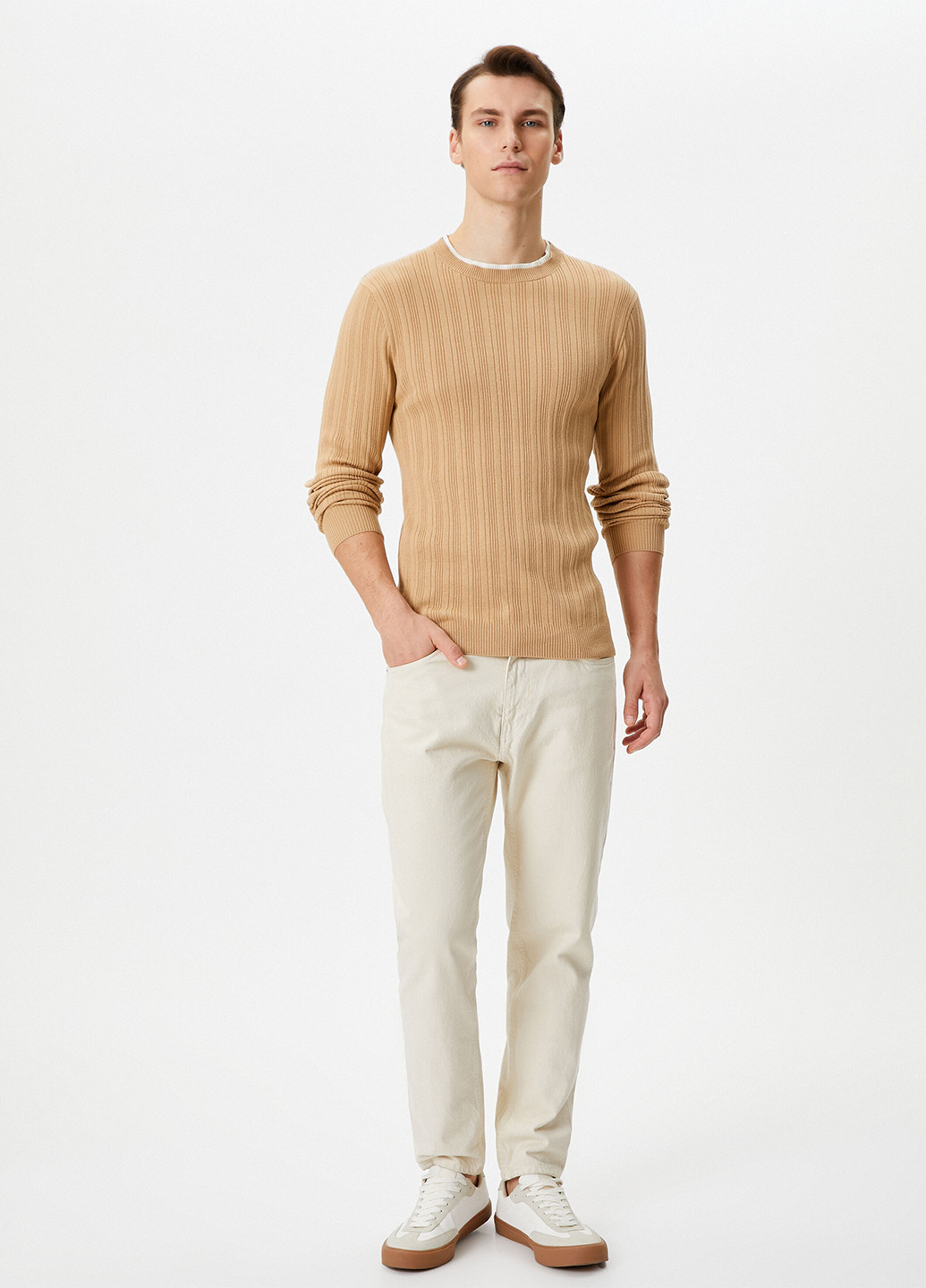 Пудровый демисезонный джемпер джемпер KOTON