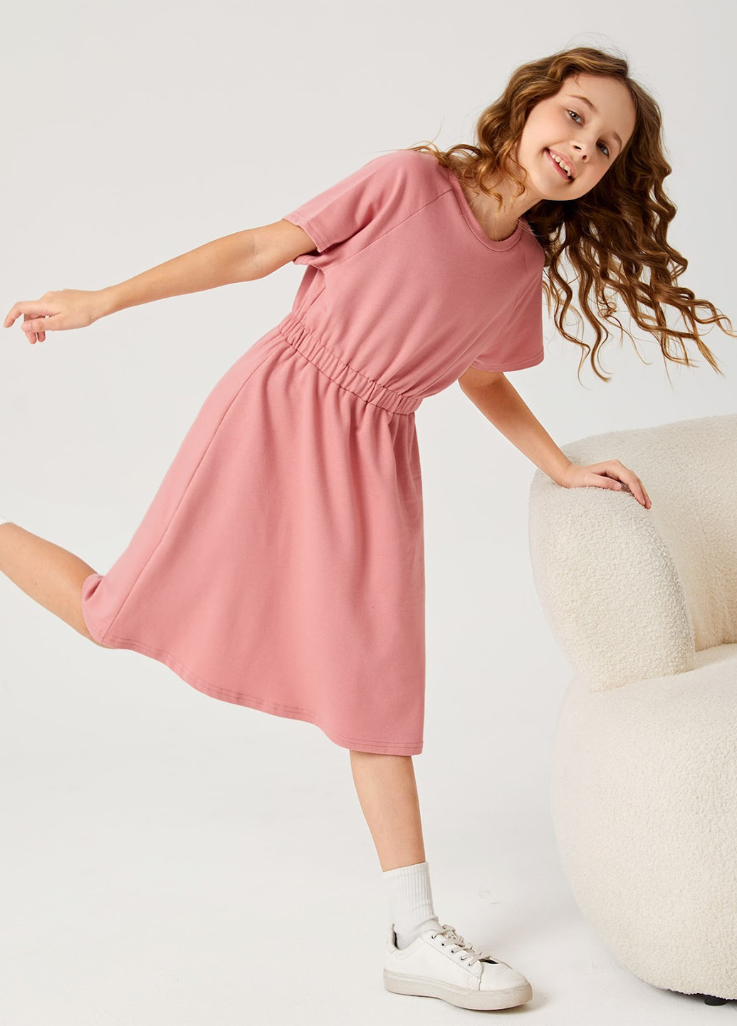 Розовое платье SHEIN (330749667)