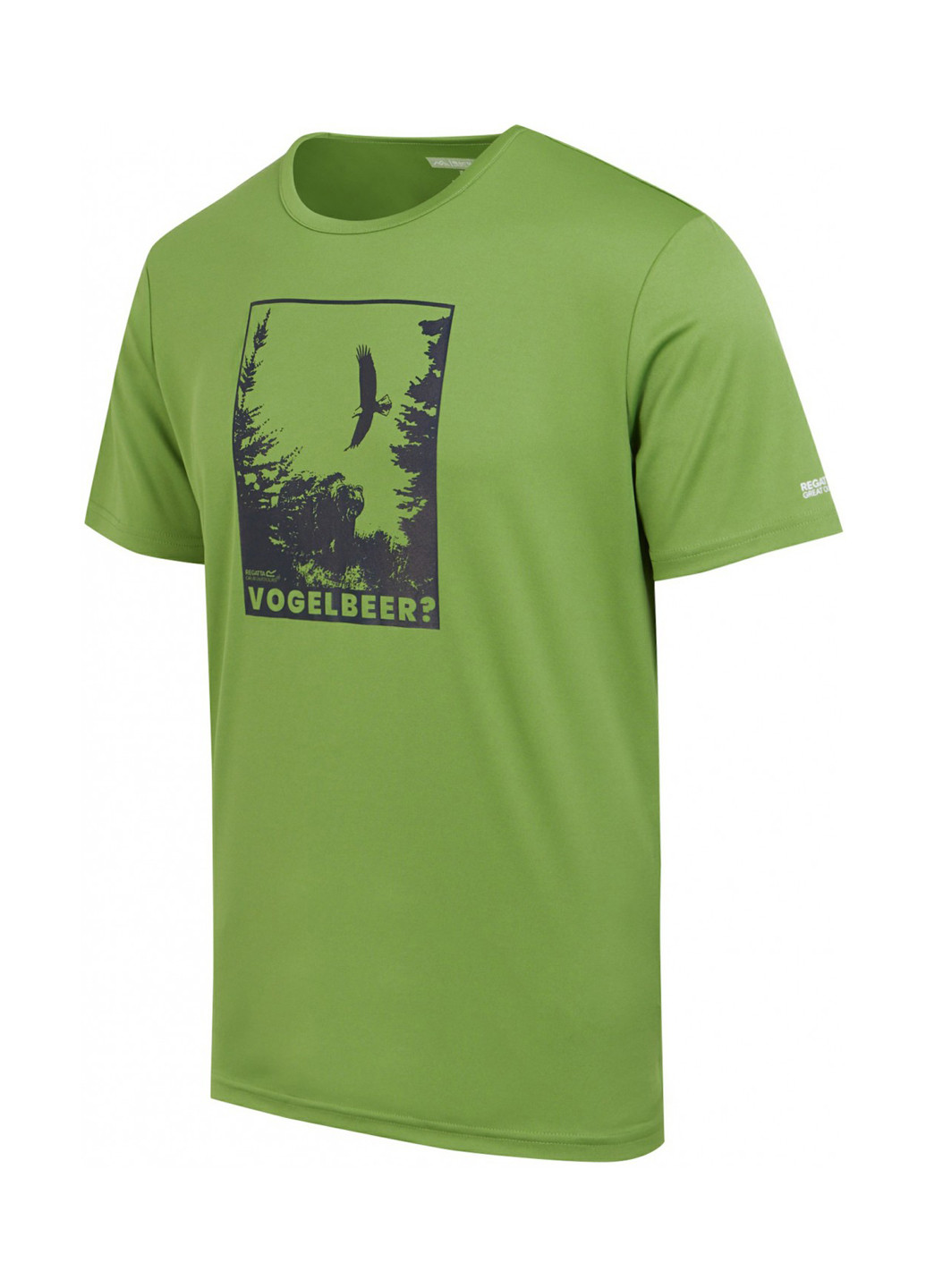 Зеленая футболка Regatta FingalSlogan III
