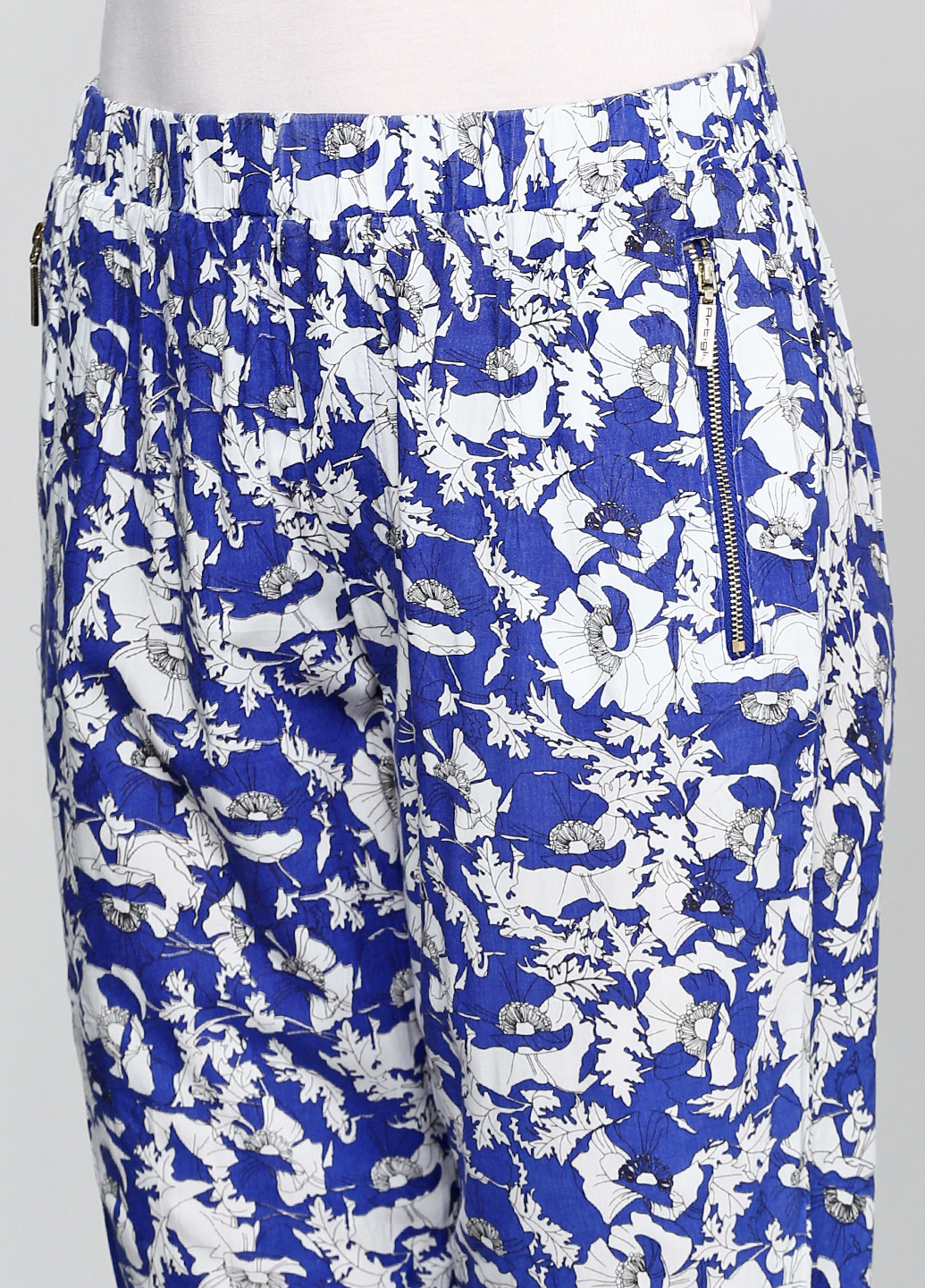 Синие кэжуал летние зауженные брюки Artigli
