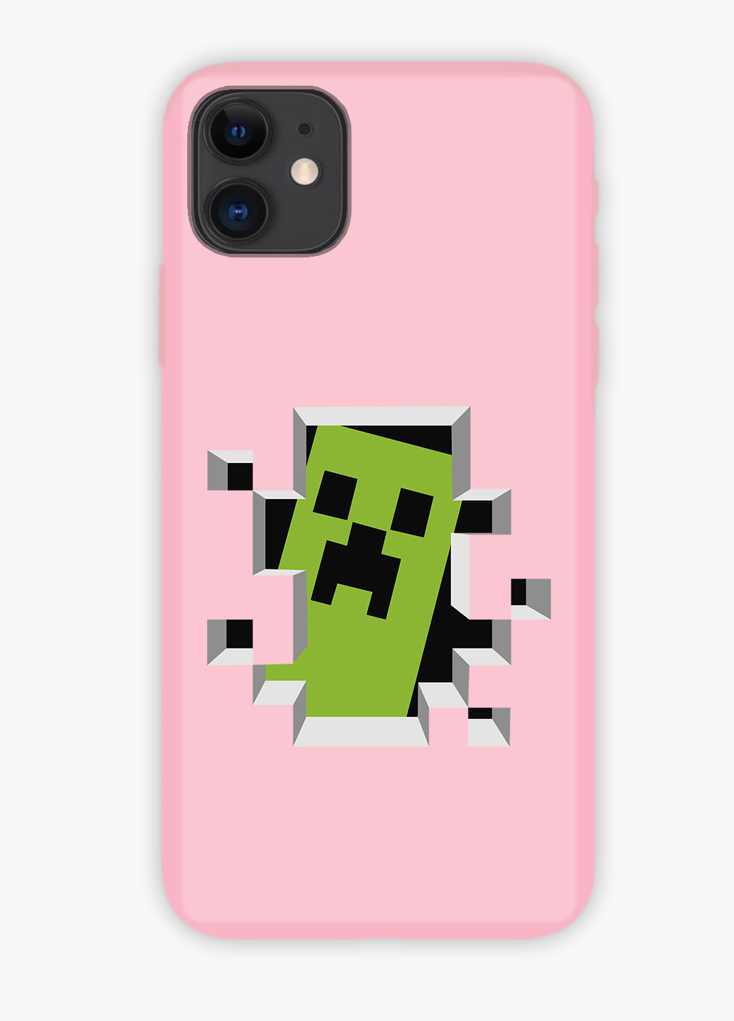 Чехол силиконовый Apple Iphone 8 Майнкрафт (Minecraft) (6151-1709) MobiPrint (219561273)