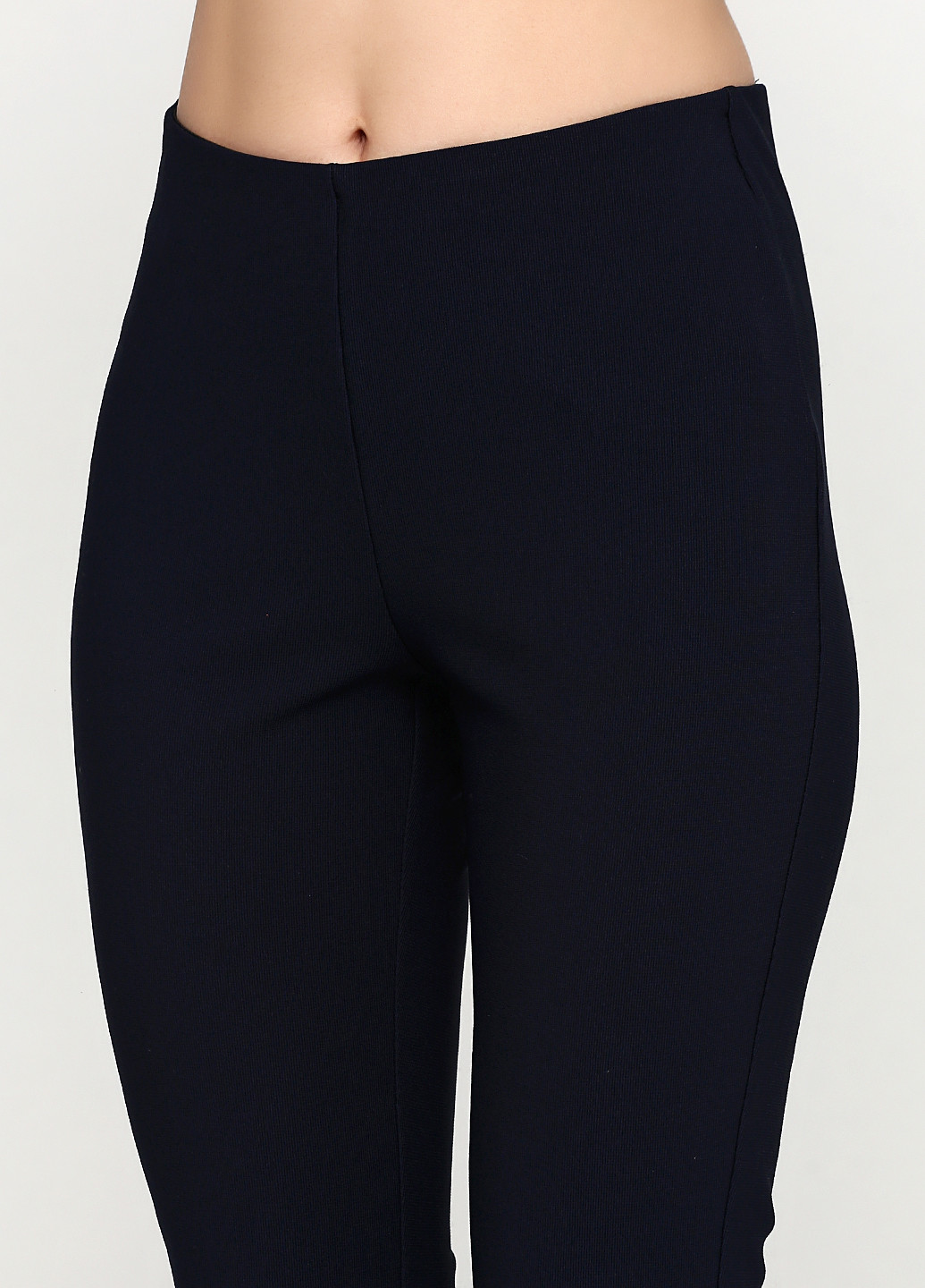 Темно-синие кэжуал демисезонные клеш брюки M Collection