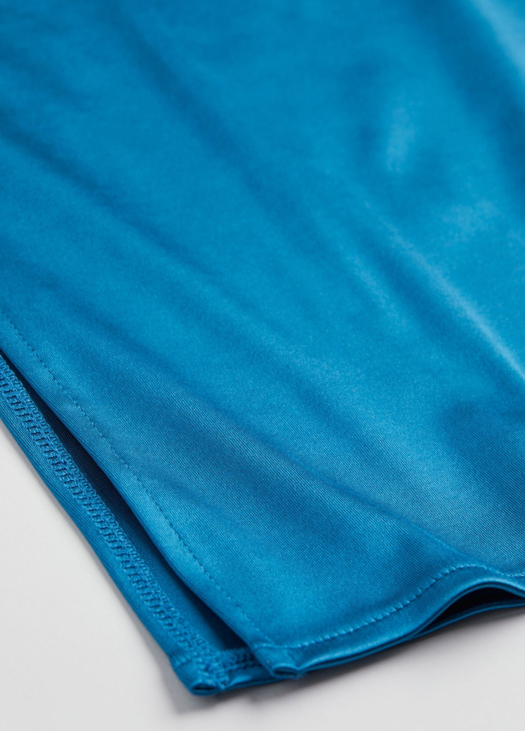 Синя коктейльна, вечірня, кежуал сукня H&M однотонна