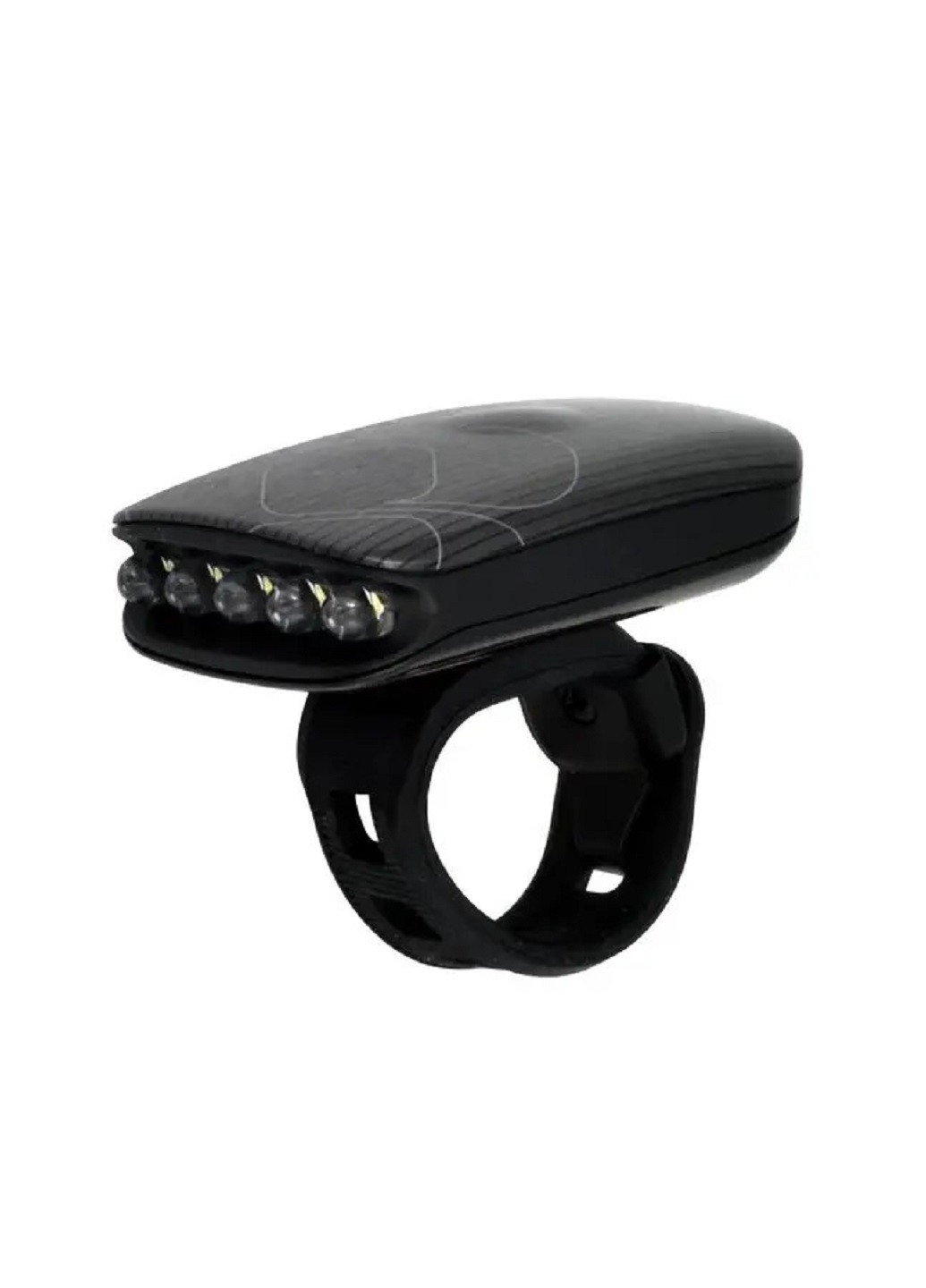 Велофара переднє світло для велосипеда освітлення ліхтар мигалка 5 LED водонепроникний корпус USB (22397-Нов) Unbranded (253588021)