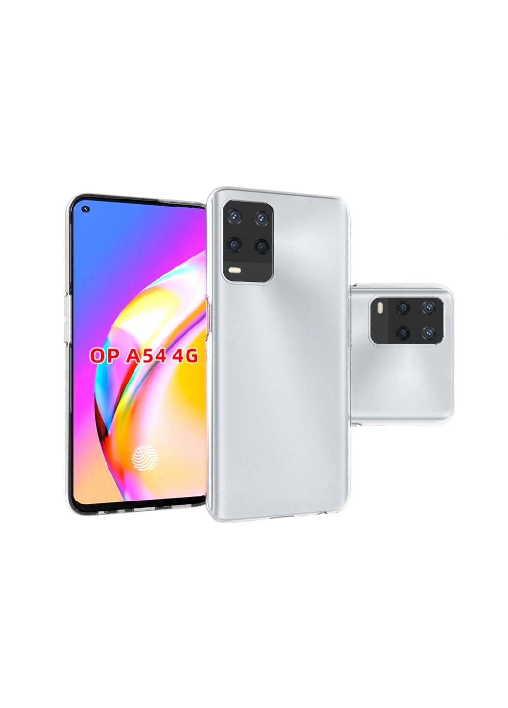 Чехол для мобильного телефона Oppo A54 Transparancy (706932) BeCover (252573194)