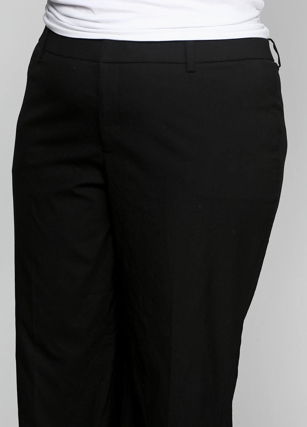 Черные кэжуал демисезонные зауженные брюки Merona